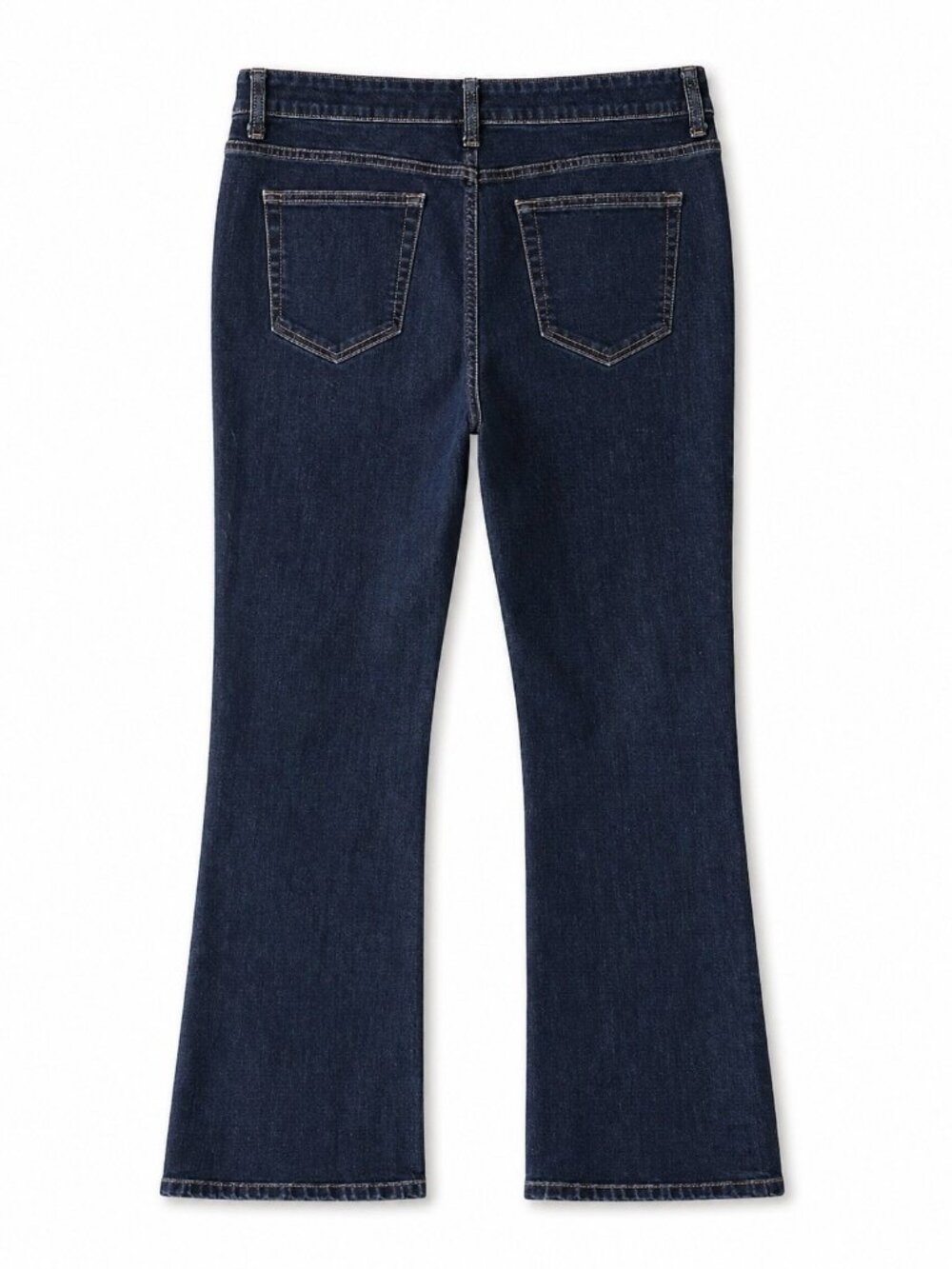 St Johns Bay Women Stretch Straight Leg Jeans Blue Size 14 - Picture 2 of 4